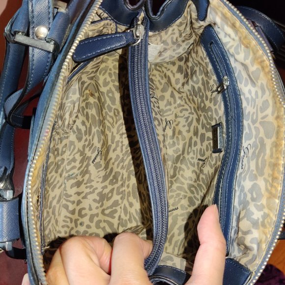 Dark blue Guess handbag purse - Picture 5 of 5
